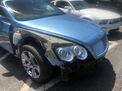 Bentley Repair Painting Maryland